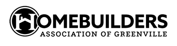 The logo shows the word Homebuilders in bold with a stylized H inside a circle on the left, reflecting the strength and reliability valued by Osada Construction. Below, it says Association of Greenville in smaller capital letters. Osada Construction: Luxury Custom Home Builder in Asheville